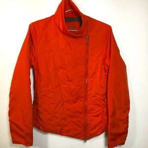 PrAna Breathe Jacket Asymmetrical Zipper Sz M
